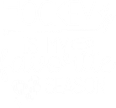 Hockey Is My Favorite Season Cute Hockey Lover Funny Gift Cute Gift Tumbler