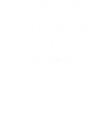 Best Buckin Dad Ever Fathers Day Deer Hunters Hunting Gift Button