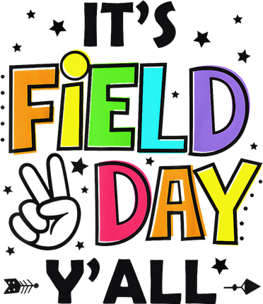 Its Field Day Y'all Teacher Student Kids Hoodie