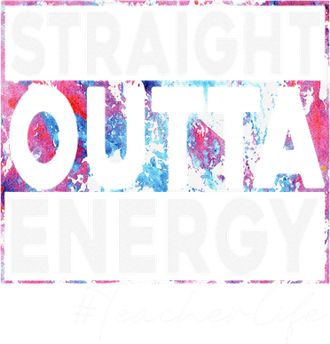 Paraprofessional Straight Outta Energy Teacher Life Rainbow Women's Tank Top