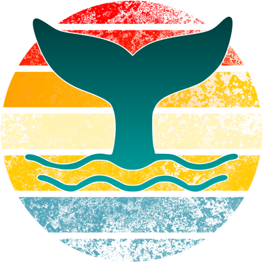 Whale Tail Save The Whale Retro Distressed Oceanic Sunset Gift Toddler Hoodie