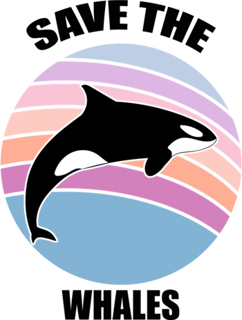 Save The Whales Gift Women's Hoodie