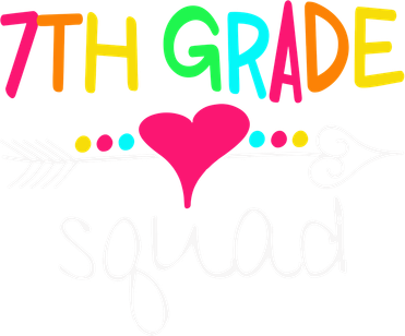 7th Grade Squad Seventh Teacher Student Team Back To School Gift Toddler Long Sleeve