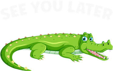 Gator Crocodile See You Later Alligator Women's T-Shirt