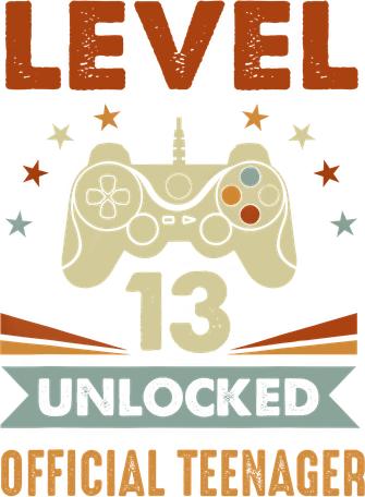 13th Birthday Level 13 Unlocked Teenager Coffee Mug