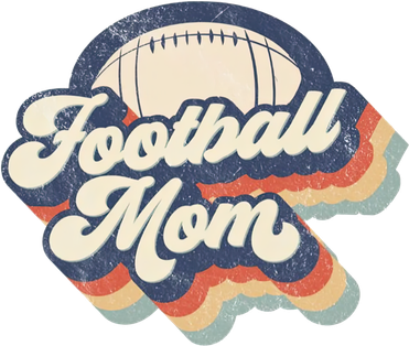 Football Mom Retro American Football Mothers Day Mom Mama Funny Gift T-Shirt