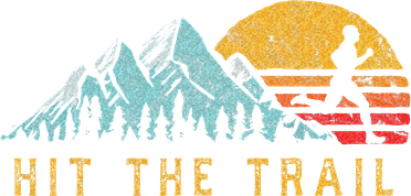 Hit The Trail Runner Retro Style Vintage Running Graphic 11oz C Handle Ceramic Mug