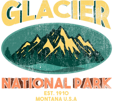 Glacier National Park Montana Mountains Gift Women's Hoodie