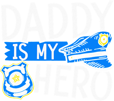 Daddy Is My Hero S Police Thin Blue Line Law Enforcement Hooded Wearable Blanket