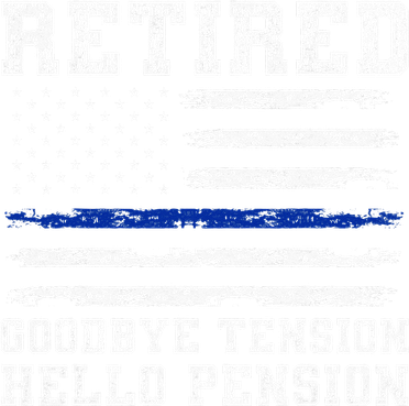Retired Policeman Funny Sheriff Retirement Gift Police Women's Long Sleeve Shirt