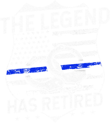The Legend Has Retired Police Officer Retirement Gift Women's T-Shirt