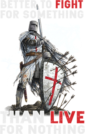 Better To Fight Knight Templar Christian Warrior Crusader Gift Baby Bodysuit