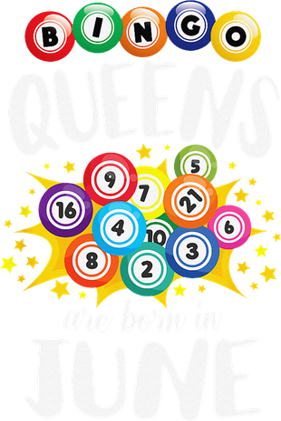 Bingo Queens Are Born In June Bingo Lover Player Women's Tank Top