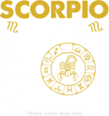 Zodiac Sign Scorpio Facts October November Birthday Gift Ornament
