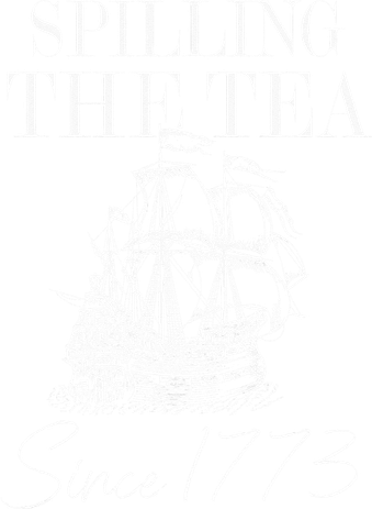 Spilling The Tea Since 1773 Patriotic 4th Of July Polo