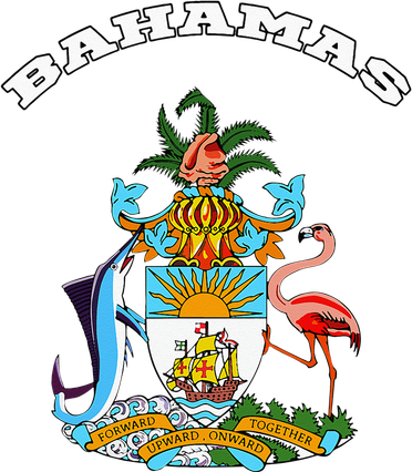 Bahamas Coat of Arms Souvenir Gift Flag Bahamians 11oz C Handle Ceramic Mug