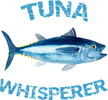 Tuna Whisperer Deep Sea Fishing Tuna Fish Bluefin Tuna Gift Sweatshirt