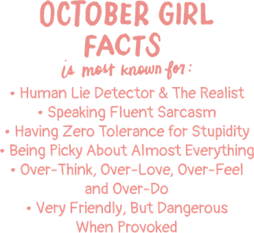 October Facts Birthday Funny Gift Born Libra Or Scorpio Gift Women's V-Neck T-Shirt