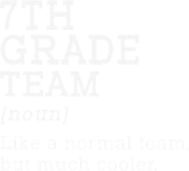 7th Grade Team Back To School Teacher Seventh Grade Team Women's Long Sleeve Shirt