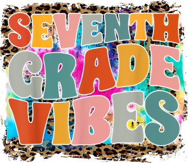 Seventh Grade Vibes 7th Grade Team Retro 1st Day Of School Women's Long Sleeve Shirt