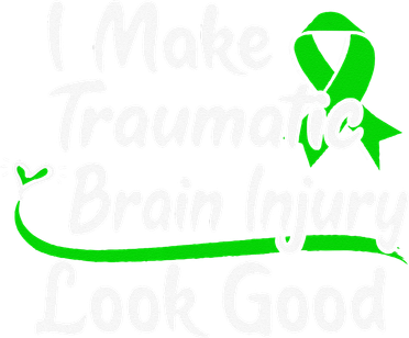 TBI Awareness Gift I Make Traumatic Brain Injury Look Good Women's T-Shirt
