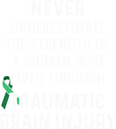 Traumatic Brain Injury Survivor Strength TBI Warrior Tote Bag