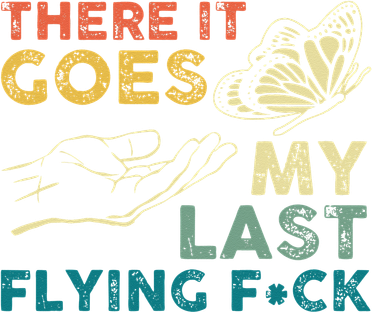 There It Goes My Last Flying F Ck Funny Sarcastic Kids T-Shirt