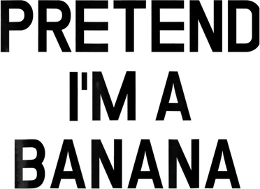 Pretend I'm A Banana Funny Lazy Halloween Costume Mousepad