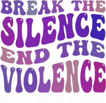 End The Violence Domestic Violence Awareness Groovy Sustainable Bucket Hat
