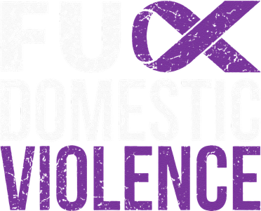 Fuck Domestic Violence Awareness Purple Ribbon Toddler Long Sleeve