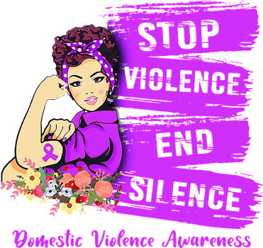 Stop Violence End Silence Domestic Violence Awareness Baby Bodysuit