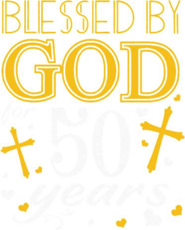 Vintage Blessed By God For 50 Years Happy 50th Birthday Tumbler