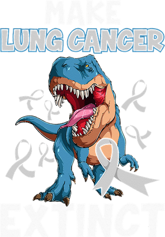 Lung Cancer Awareness Make Lung Cancer Extinct Beanie