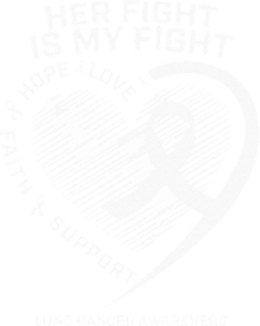 Lung Cancer Awareness Gifts Grandma Mom Wife Fight Hat