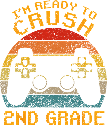 I'm Ready to Crush 2nd Grade Back to School Video Game Hat