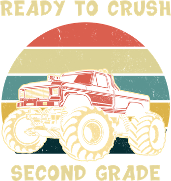 Ready To Crush Second Grade Back To School Toddler T-Shirt
