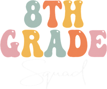 8th Grade Squad Retro Groovy Women Happy First Day Of School Toddler Hoodie