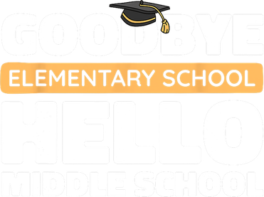 Goodbye Middle School Hello High School 8th Grade Graduation Kids Hoodie