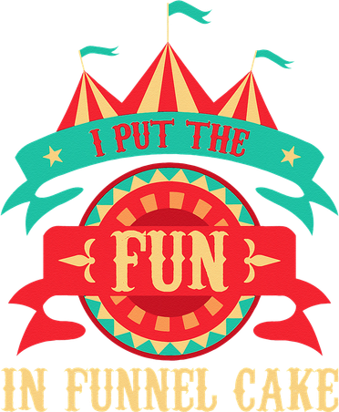 I Put The Fun In Funnel Cake Circus Birthday Party Costume Hooded Wearable Blanket