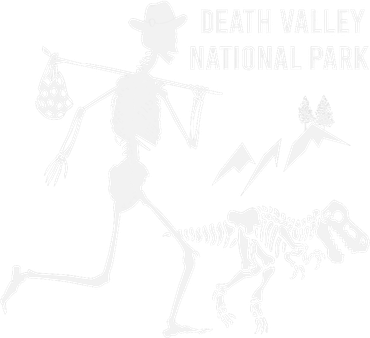 Death Valley National Park California US Hiking Vintage Mousepad