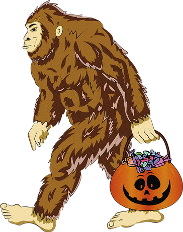 Funny Halloween Costume Bigfoot Pumpkin Lovers Fans Doddie Hoodie