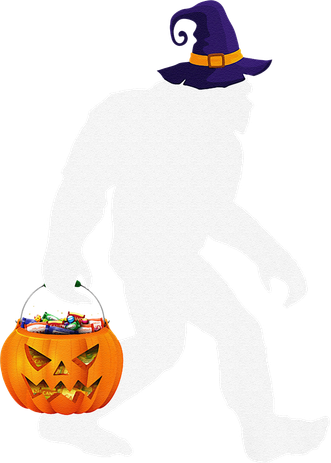 Halloween Bigfoot Pumpkin Pun October 31 Outfit Women's Sweatshirt