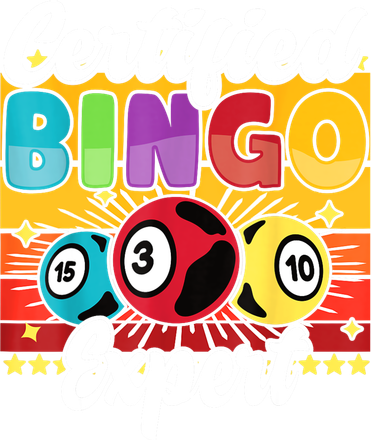Bingo Player Gambling Certified Bingo Expert Kids Hoodie