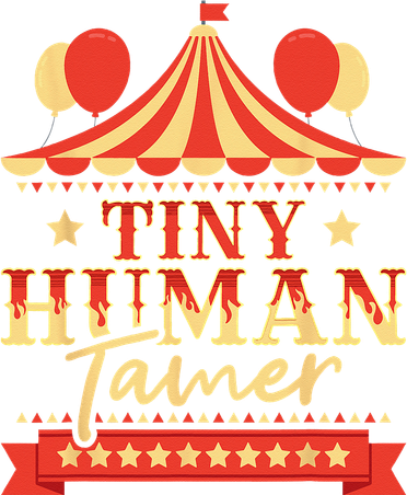 Tiny Human Tamer Circus Birthday Party Circus Costume Baby Bodysuit
