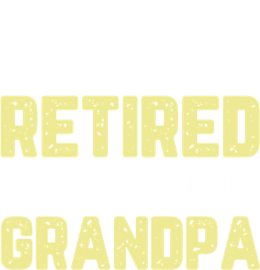 Im Not Retired Professional Grandpa Retiret Cool Funny Gift Tote Bag