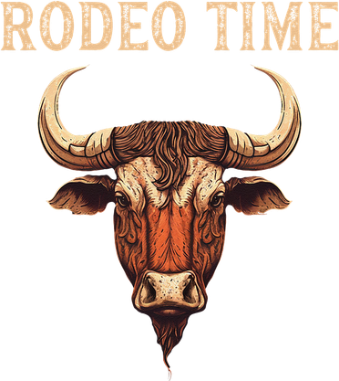 Rodeo Time Bull Riding Cowboy Bull Rider Long Sleeve Shirt