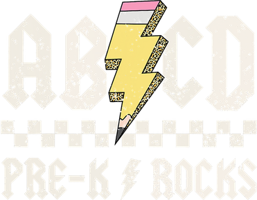 Lightning ABCD Teacher Student Pre K Rocks Back To School Women's T-Shirt