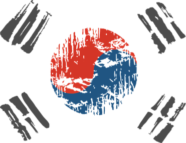 Vintage South Korea Flag Hat
