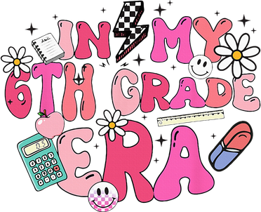 In My 6th Grade Era Back To School First Day Teacher Kids T-Shirt