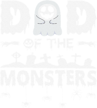 Dad Of The Monsters Spooky Funny Dad Halloween Costume Toddler T-Shirt